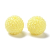 Chunky Resin Rhinestone Bubblegum Ball Beads RESI-S259-A09-1