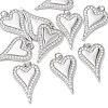 SHEGRACE Valentine's Day Brass Clear Cubic Zirconia Pendants XGRQ3K656-561P-1