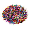 5600Pcs 28 Colors Transparent Acrylic Beads TACR-PA0001-34A-7