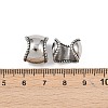 316 Surgical Stainless Cuff Earrings EJEW-C160-01AS-3