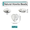 Natural Howlite Beads Strands G-SC0002-09A-2