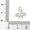 Brass Micro Pave Clear Cubic Zirconia Pendants LS-KK-H528-05A-P-3