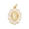 Brass Pendants KK-I723-31G-1