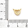 925 Sterling Silver Micro Pave Clear Cubic Zirconia Heart Charms LS-STER-A034-01G-3