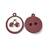 Alloy Enamel Pendant ENAM-Z002-03-2