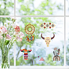 8 Sheets 8 Styles PVC Waterproof Wall Stickers DIY-WH0345-076-5