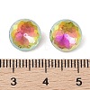 Glass Rhinestone Cabochons RGLA-L029-10B-VRLA-3