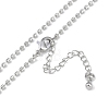 Rack Plating Brass Ball Chain Necklaces for Women NJEW-K382-02P-2