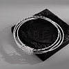 Brass Multi-strand Bracelets BJEW-BB49026-A-2