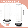 Arch Glass Dome Cover AJEW-WH0596-866E-03-2