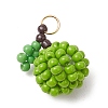 Handmade Glass Seed Beaded Apple Pendants PALLOY-MZ00483-03-3