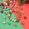 29Pcs 8 Styles Opaque Acrylic Beads MACR-YW0004-80-5