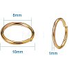 Brass Jump Rings KK-PH0006-10mm-G-2