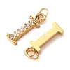 304 Stainless Steel with Crystal Rhinestone Charms RB-CBA5270-11G-I-2