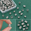 100Pcs 10 Styles Tibetan Style Zinc Alloy Beads FIND-SP0005-91-5