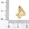 Brass Micro Pave Cubic Zirconia Pendants KK-B167-22G-4-3