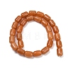 Natural Red Aventurine Beads Strands G-U018-A02-01-3