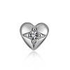 316L Surgical Stainless Steel Micro Pave Clear Cubic Zirconia Tongue Rings FS-WG6EDE0-02-1