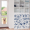 14Pcs 14 Styles Animal Theme PET Hollow Out Drawing Painting Stencils DIY-WH0394-0142-6