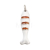 Brass Enamel Pendants KK-H527-05A-P02-1