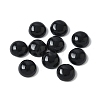 Natural Black Onyx(Dyed and Heated) Cabochons G-Z075-06D-1