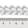 Transparent Glass Beads Strands GLAA-E049-01B-5