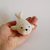 Dolphin Wool Felt Needle Felting Kit with Instructions DOLL-PW0004-06-2