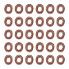Opaque Acrylic European Beads LS-OACR-TAC0019-006O-2