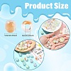 Pearlized Resin European Beads RESI-CJC0022-09-2