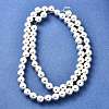 Electroplated Synthetic Magnetic Hematite Beads Strands X-G-L613-F01-01D-3