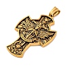304 Stainless Steel Big Pendants LS-STAS-P372-05AG-2
