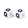 Opaque Acrylic Beads SACR-N020-04A-Q-3