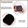 Plastic & PU Leather Jewelry Cufflink Boxes CON-WH0117-14A-4