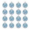 Platinum Plated Alloy Enamel Charms LS-ENAM-S118-04F-P-2