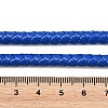 Braided Leather Cord with Core WL-F009-6mm-06-3