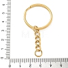 Ion Plating(IP) 304 Stainless Steel Split Key Rings KEYC-M035-02G-3