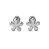 304 Stainless Steel Stud Earrings for Women EJEW-E603-05G-P-1