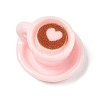 Resin Coffee Miniature Ornaments DOLL-P002-A04-2