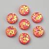 Transparent Resin Cabochons RESI-WH0038-47H-1