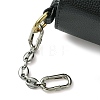 304 Stainless Steel Oval Link Bag Extender Chains AJEW-BA00131-2