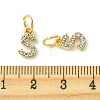 Rack Plating Alloy Rhinestone Pendants PALLOY-S187-01S-3