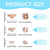 60Pcs 3 Styles Cubic Zirconia Charms ZIRC-TAD0001-01E-4