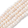 Natural Cultured Freshwater Pearl Beads Strands PEAR-I007-07M-01-2