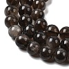 Natural Smoky Quartz Beads Strands G-B167-A09-10mm-4