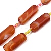 Natural Red Agate Beads Strands G-H342-B01-01-2