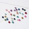 15 Colors Glass Pearl Beads HY-JP0004-6mm-01-4
