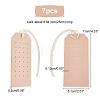 Imitation Leather Earring Hanging Organizer PW-WGB50E0-01-2