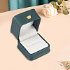 2Pcs PU Leather Jewelry Boxes CON-CL0001-16-7
