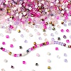 500Pcs Cube Glass Beads GLAA-YWC0005-01E-1