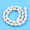 Natural Cultured Freshwater Pearl Beads Strands PEAR-N012-04L-01-2